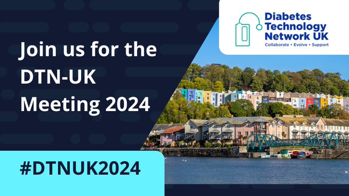 The #DTNUK2024 meeting will be held on 4th September - this is the premier UK meeting for healthcare professionals dedicated to #DiabetesTechnology. Featuring all the usual highlights including workshops and a great sponsored symposium.

Register now 🎟️ ow.ly/ZC6l50RaspZ