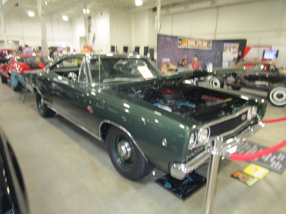Like Love or Leave? This Coronet R/T is so fast sitting still the Camera couldn't get a clear shot of it.