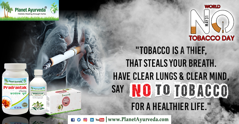 World No Tobacco Day - May 31
#WorldNoTobaccoDay #NoTobaccoDay #NoTobacco #SayNoToTobacco #HealthyLungs #LungHealth #NoToTobacco #HealthTips