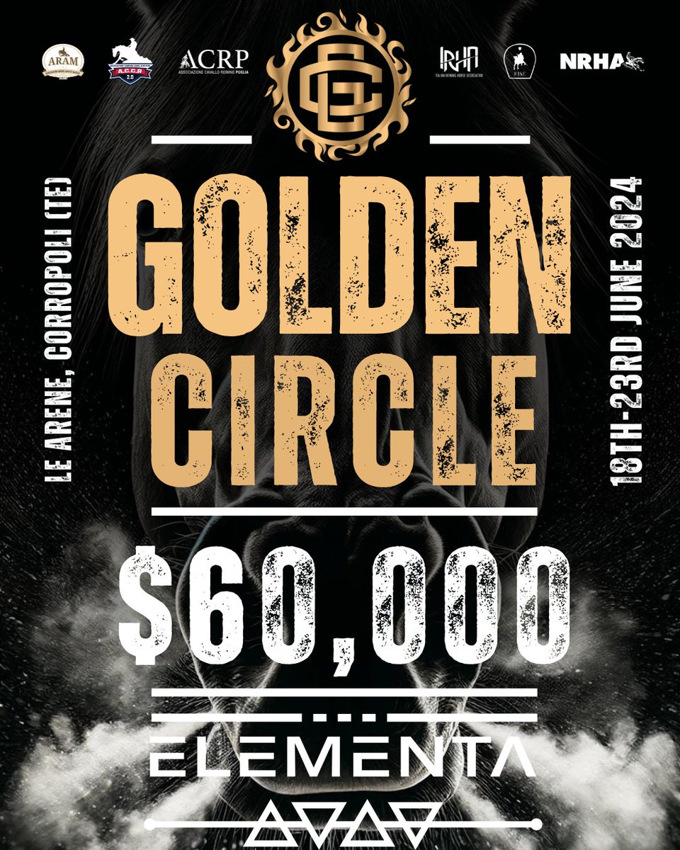 CampaniaReining's tweet image. 💥 #YOUTH 💥
#GoldenCircle #ELEMENTA-#ACCR-#ACRP-#ARAM-#IRHA-#FISE-#NRHA 2024

Consulta il #PROGRAMMA di gara!
👇👇👇
campaniareining.it/campionato-reg…

#Reining #AbruzzoReining #MarcheReining #AramReining #CampaniaReining #AccrReining #PugliaReining #AcrpReining