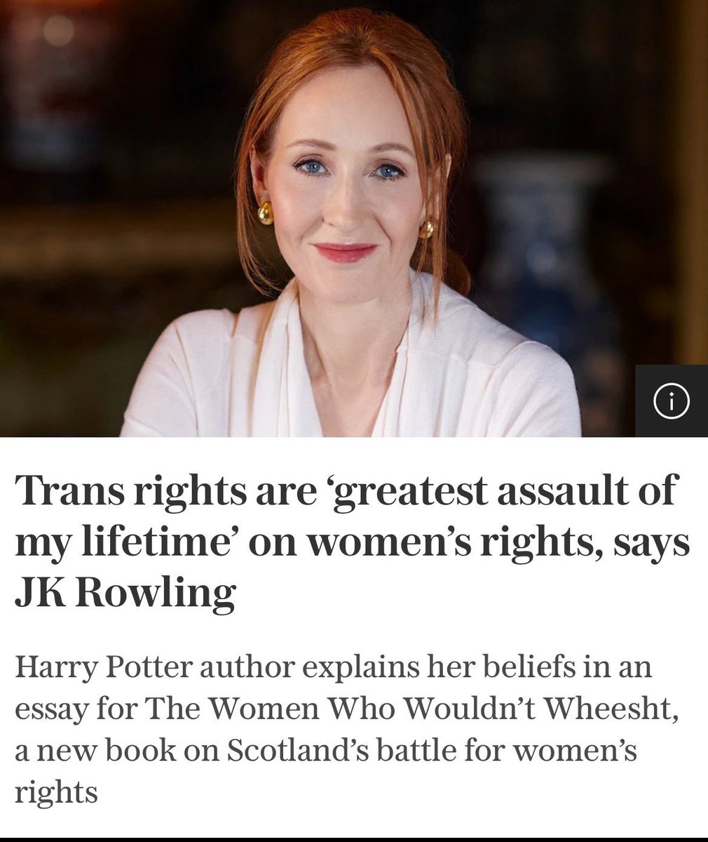 Women have lost their reproductive rights in America. Innocent women & children are murdered in Gaza. Women are systematically abused by the police force. On average, men earn 18% more than women. But trans people having equal rights is the biggest threat to c|s women?