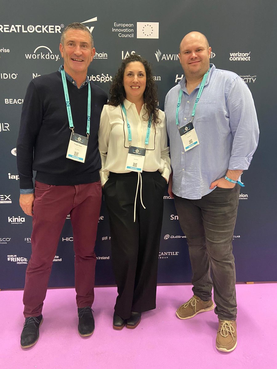 It was great to see our IT & Business Transformation team (Fergal, Ildiko, Beau, and Laura) at the @DubTechSummit yesterday - Day 1. It is all about #AI! 

#DublinTechSummit #DTS24 #DTS2024 #TechTrends