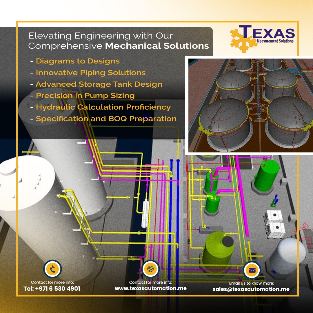 AutomationTexas's tweet photo. Discover how our broad range of solutions can transform your projects from concept to reality. Our focus on safety and efficiency brings you the latest in design innovation. 
Call: +971 6 530 4901
https://t.co/2AjNSef6ru

#MechanicalEngineering #EngineeringSolutions https://t.co/IUs9aOnyta
