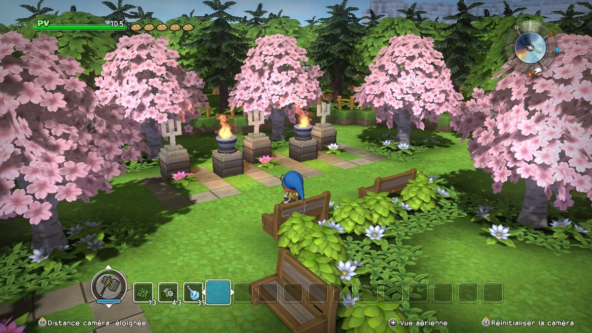 BillebeaudQ's tweet photo. #DragonQuestBuilder
Bon aujourd'hui j'ai terminé le restant morceaux forestier et également un cimetiére , maintenant go embelire le teleportail occidetalis https://t.co/aNZclr8YXa