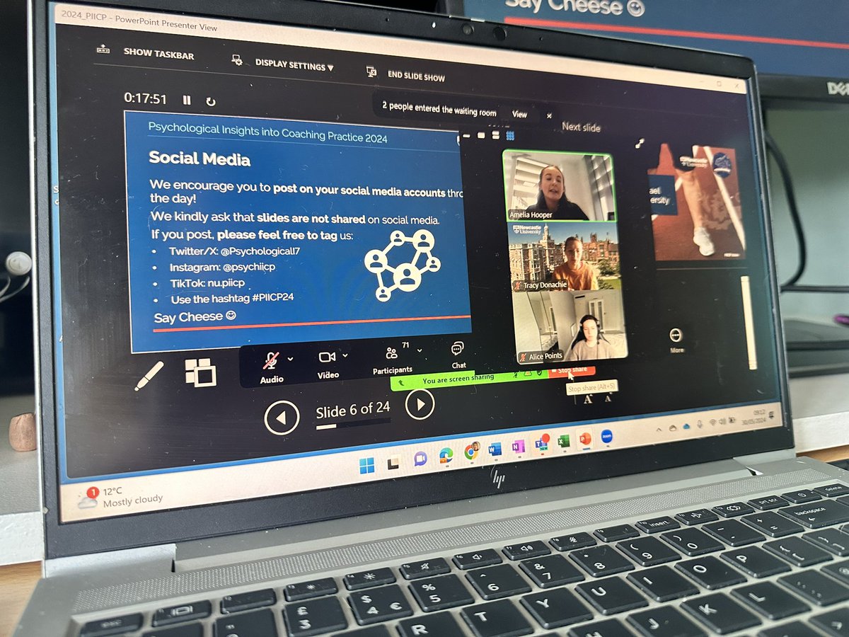 Dr Tracy Donachie, CPsychol, SFHEA, SEPiT (@tdona005) on Twitter photo <a href="/PsychologicalI7/">Psychological Insights Into Coaching Practice</a> kick off time! Looking forward to hearing from our speakers today! So nice to see people tuning in from all over world (including cats)! <a href="/NewcastlePsych/">Newcastle Psychology</a> <a href="/UniofNewcastle/">Newcastle University</a> #PIICP2024 4th year running <a href="/PsychologicalI7/">Psychological Insights Into Coaching Practice</a> kick off time! Looking forward to hearing from our speakers today! So nice to see people tuning in from all over world (including cats)! <a href="/NewcastlePsych/">Newcastle Psychology</a> <a href="/UniofNewcastle/">Newcastle University</a> #PIICP2024 4th year running