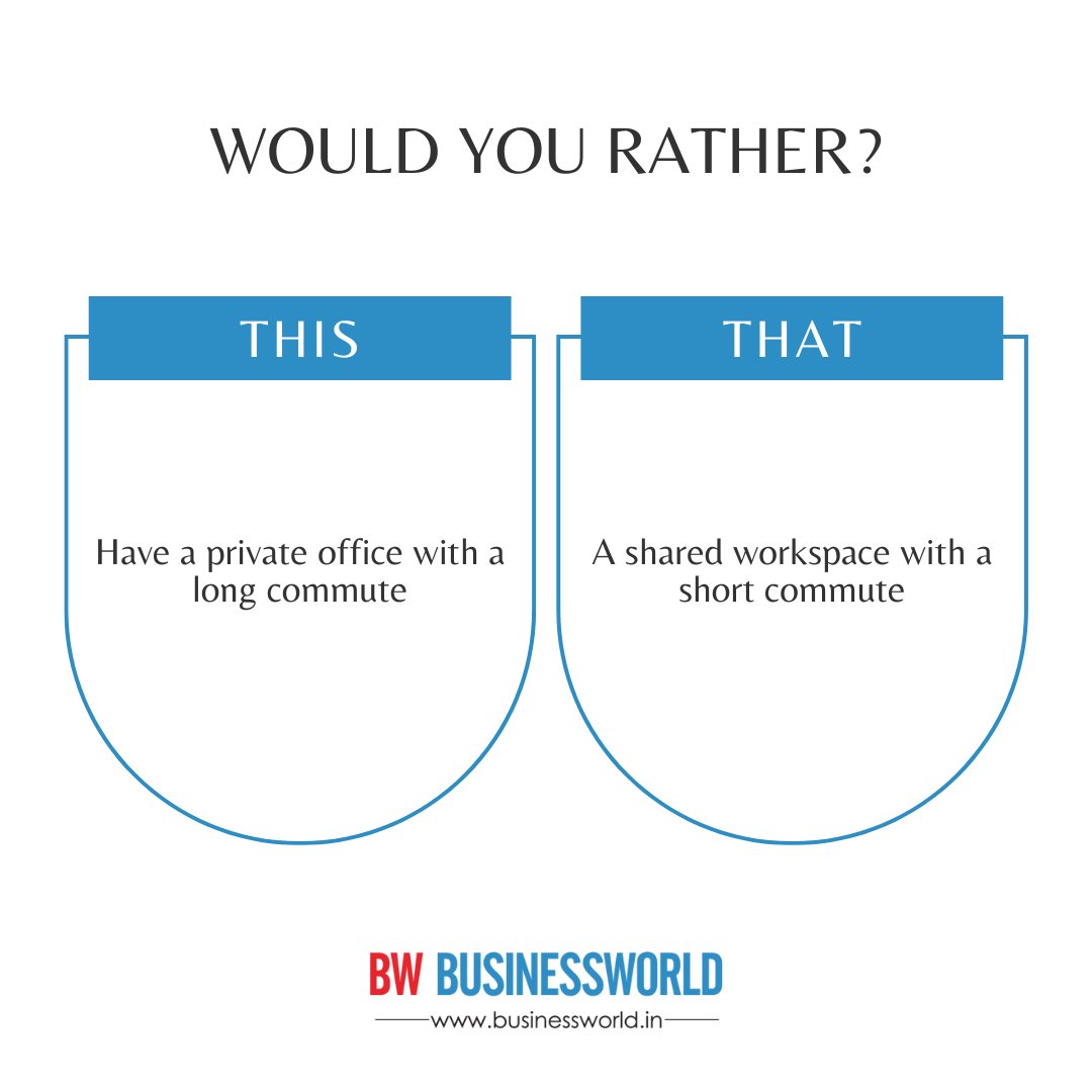 BWBusinessworld's tweet image. Time for a tough choice! Which one would you pick? Let us know in the comments!

#BWWouldYouRather #OfficePoll #WorkDecisions #CorporateLife #OfficeCulture #WorkLifeBalance