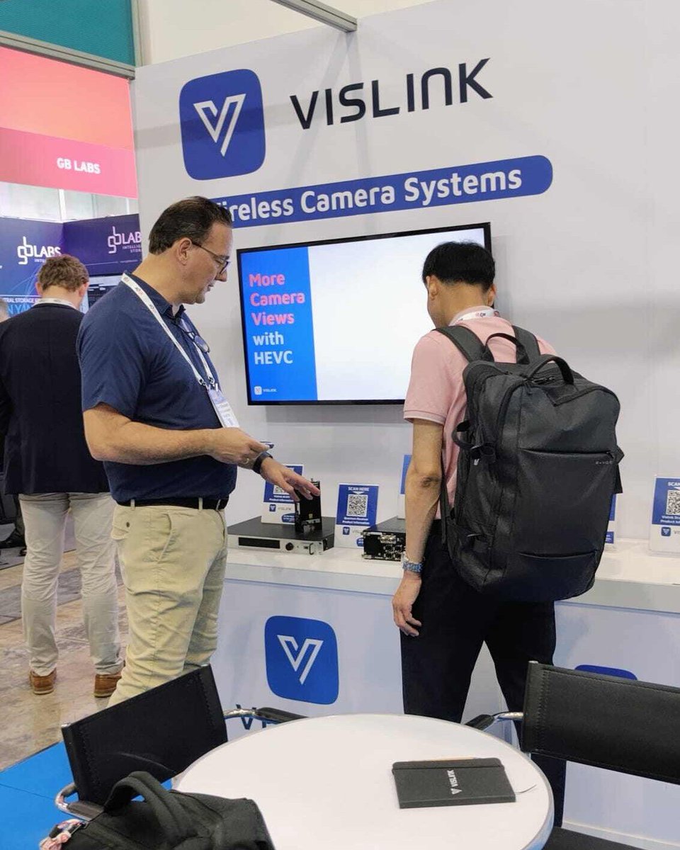 Wrapping up another fabulous day at #BroadcastAsia. Can't wait to meet you tomorrow at booth G61-1!

We're eager to help you out with
✅ #WirelessCamera solutions (check our new DragonFly V!)
✅ #RemoteProduction
✅ #AutomatedProduction

#TheVislinkDifference #BroadcastAsia2024