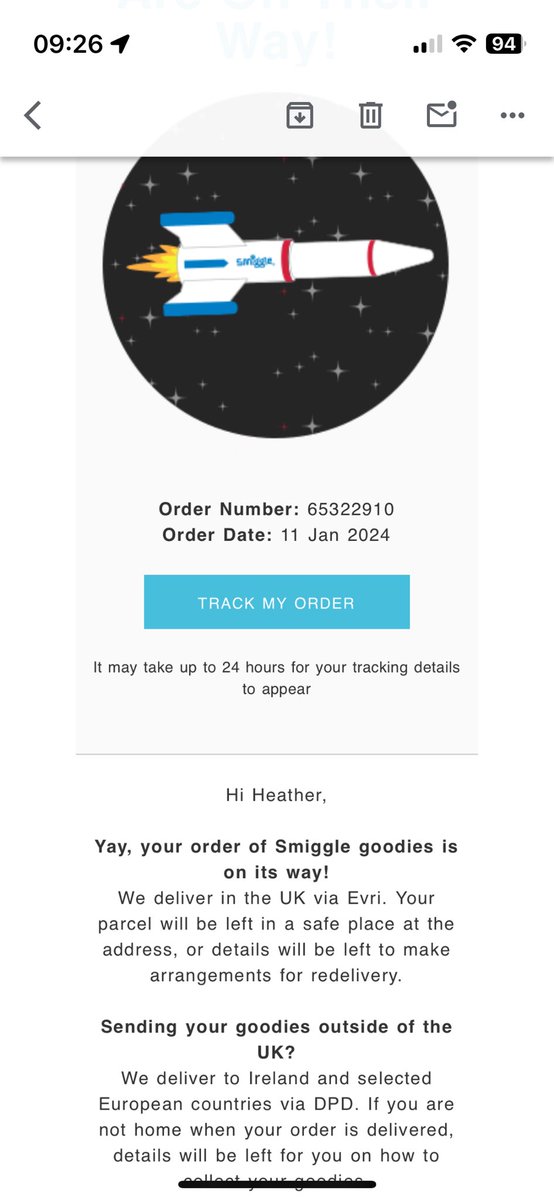 JemmaGaunt's tweet photo. @smiggle_ Please see order below https://t.co/NlpkuiU4C6