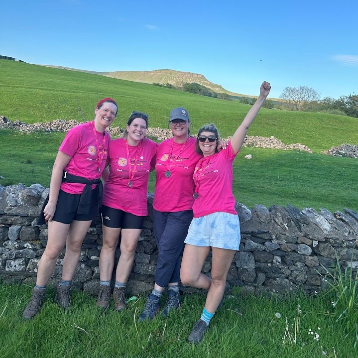 Almost two weeks later - and we've just about recovered! A huge thank you to everyone who supported us to complete the #YorkshireThreePeaks for @braintumourrsch for our lovely friend Charlotte Such a huge day, and a very tough challenge, but we did it! 💪