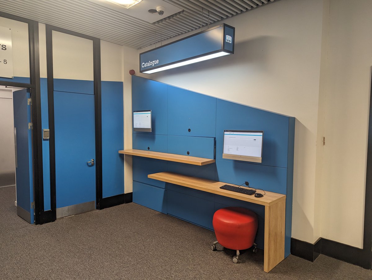 MMULibrary's tweet photo. Studying in the Library? Want a quick and easy way of #searching for #books, #articles and more? Just use one of our Library catalogues! Dedicated to helping you locate our many resources, you'll find them on the ground and first floors 🔍 📚 #LibraryCatalogue https://t.co/TskEklEsS6