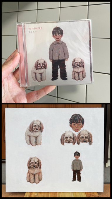 ⚫︎ゴスペラーズの北山さんのCD/配信ジャケットやその他グッズ用に描き下ろさせて頂いた作品

⚫︎北海道の老舗 坂ビスケットさんの商品「NOKKE」に同封されるカード用に描き下ろさせて頂いた作品

の原画も、東京での個展にて 展示させて頂ける事になりました。
是非 