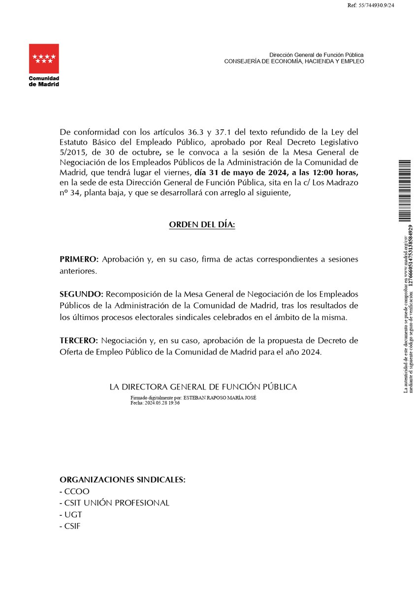 Educación CCOO Madrid tweet media