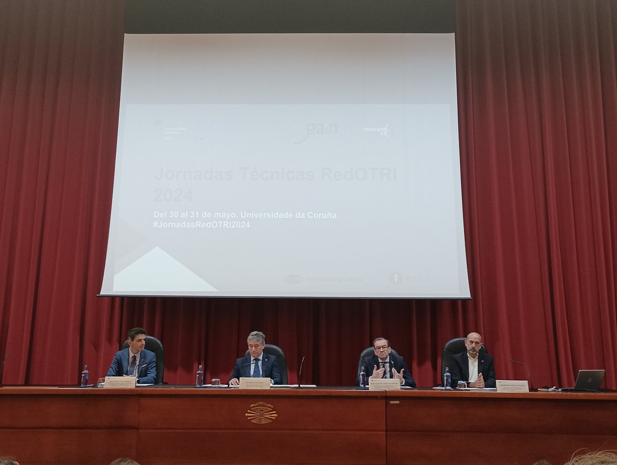 Personal de OTRI de <a href="/infoUMA/">Universidad de Málaga</a> asiste a las #JornadasRedOTRI2024 organizadas por <a href="/RedOTRI/">RedOTRI</a> que se dan lugar en <a href="/UDC_gal/">Universidade da Coruña</a> en los días 30 y 31 de mayo
