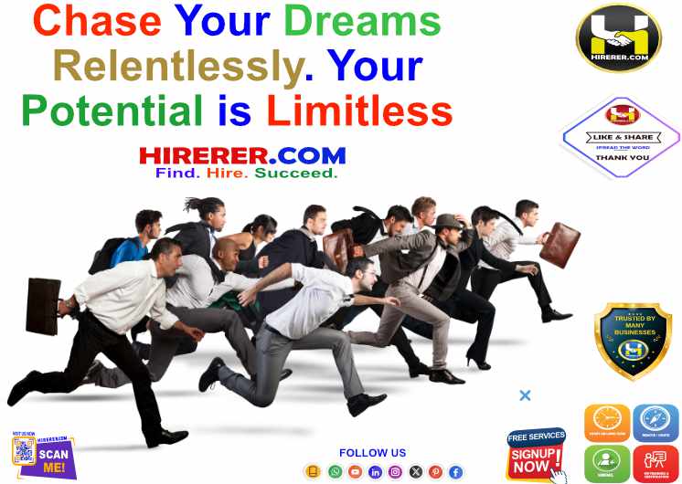 Step by step, Day by day, Week by week,  You're getting closer to your dreams. 🌟 #DreamChaser

Visit intro.hirerer.com

#InspoDaily #GetThingsDone #DreamBigger #PositivityVibes #YouGotThis #HustleAndHeart #rentahr #OutOfJob #Hirerer #iHRAssist #smartlyhr #smartlyhiring