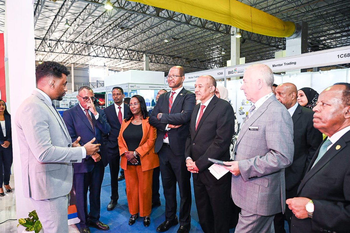 Big 5 Exhibitions (@big5exhibitions) on Twitter photo H.E. Temesgen Tiruneh, Deputy Prime Minister of Ethiopia, and H.E. Chaltu Sani, Minister, Ministry of Urban & Infrastructure, honored the opening ceremony of #Big5Ethiopia with their presence, sharing valuable insights on the construction industry.
<a href="/TemesgenTiru/">Temesgen Tiruneh - ተመስገን ጥሩነህ 🇪🇹</a> <a href="/chaltuofficial/">Chaltu Sani - ጫልቱ ሳኒ Minister</a> H.E. Temesgen Tiruneh, Deputy Prime Minister of Ethiopia, and H.E. Chaltu Sani, Minister, Ministry of Urban & Infrastructure, honored the opening ceremony of #Big5Ethiopia with their presence, sharing valuable insights on the construction industry.
<a href="/TemesgenTiru/">Temesgen Tiruneh - ተመስገን ጥሩነህ 🇪🇹</a> <a href="/chaltuofficial/">Chaltu Sani - ጫልቱ ሳኒ Minister</a>