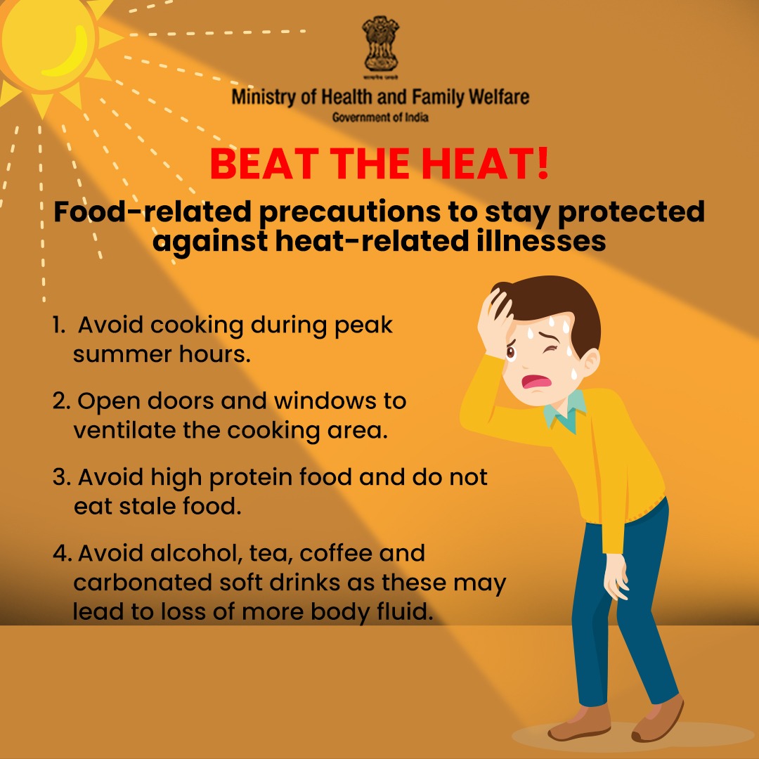 Stay hydrated, eat light, and make smart choices to beat the summer heat while enjoying your meals. . . #BeatTheHeat
