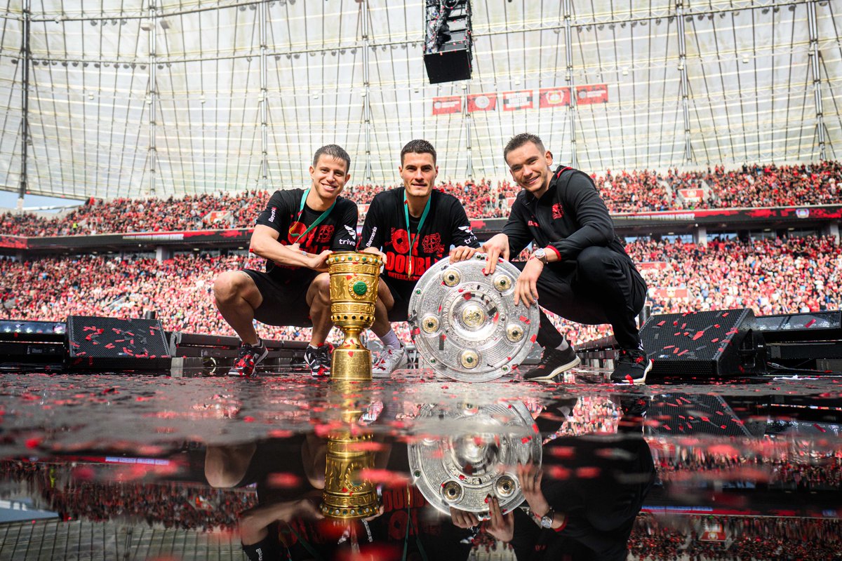 bayer04fussball's tweet photo. Diese Art der #MondayMotivation... 🥹
Startet gut in die neue Woche, #WerkselfFans! 🫶
#Bayer04 | #Werkself https://t.co/xvEfGaLlOB