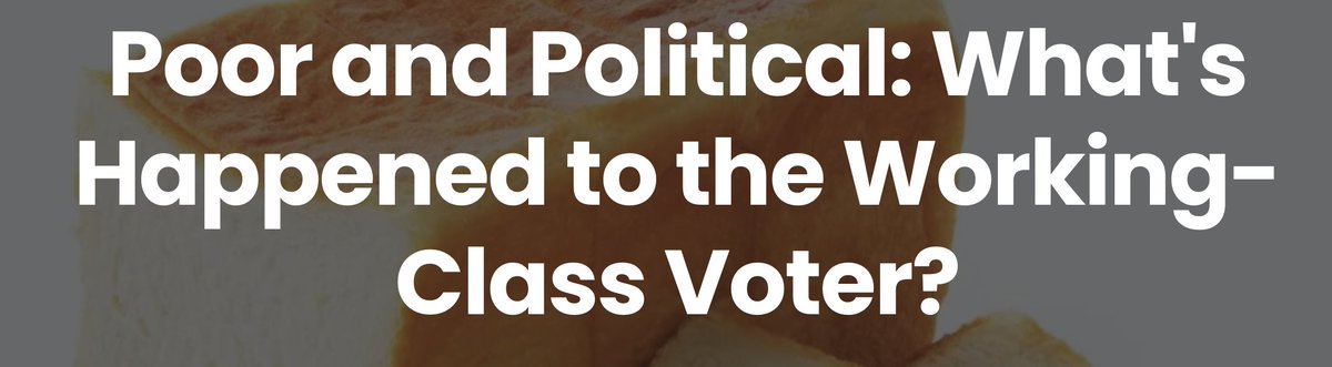 🌞GOOD MORNING🌞

We have another #youngwriters article. Two in 24 hours? Oh you lucky things! 😍

Todays is about a diminishing working-class vote 👂

Chelsea argues barriers that have got worse since the 2008 crash prevent working-class people engaging in politics. 📢