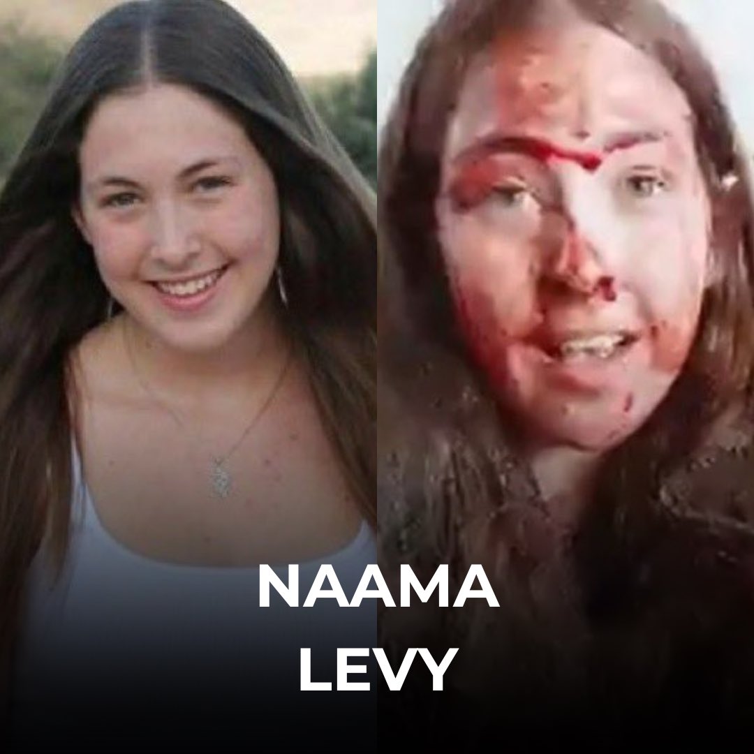 ALL EYES ON Naama Levy! 

#letthemgonow 🎗️