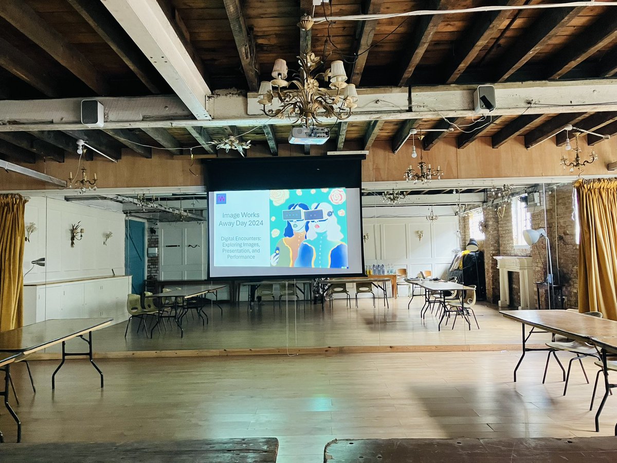 Our Image Works Away Day venue is all set up! ✨

The kettle’s on, fresh pastries are out—bring on the Digital Encounters!