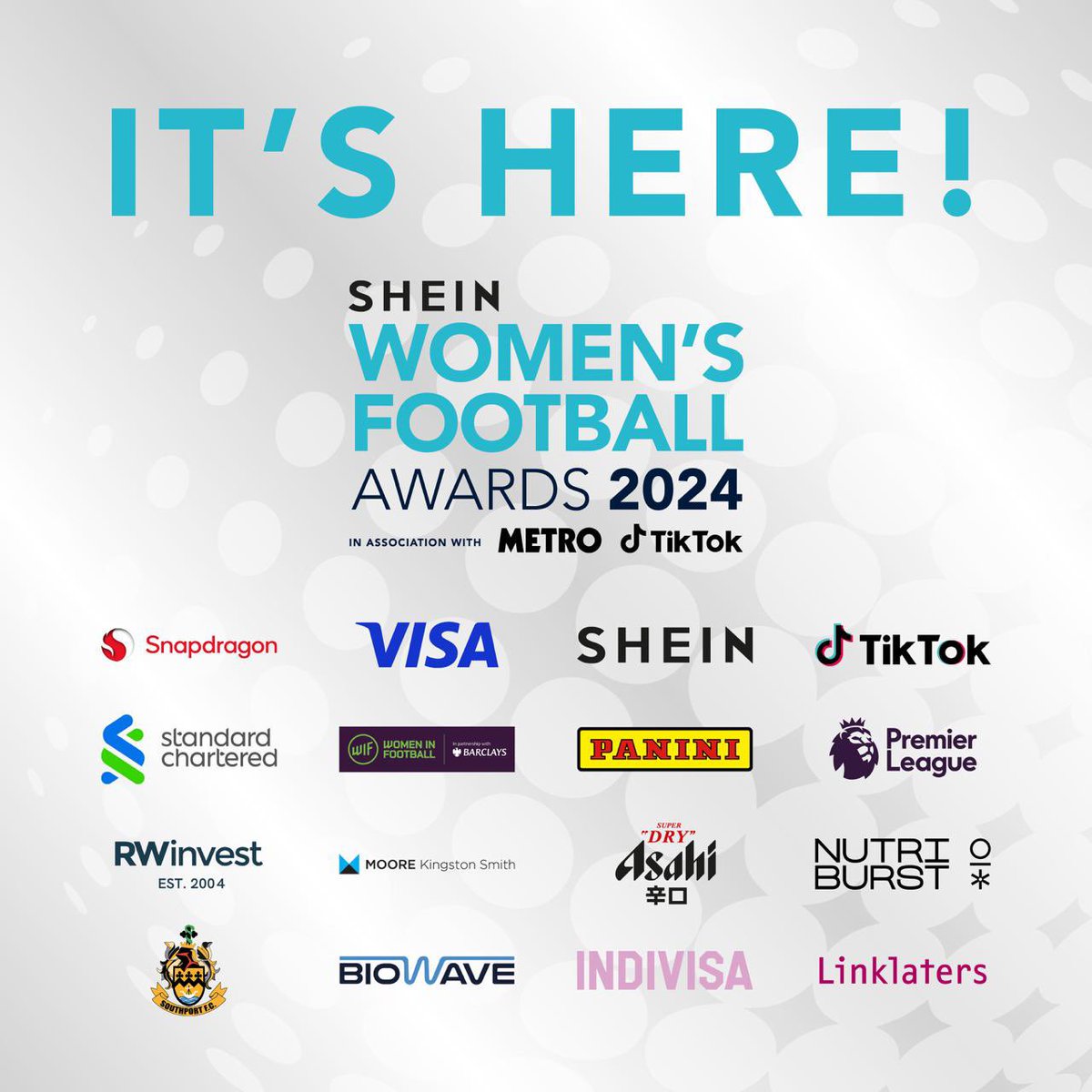 Women’s Football Awards tweet media