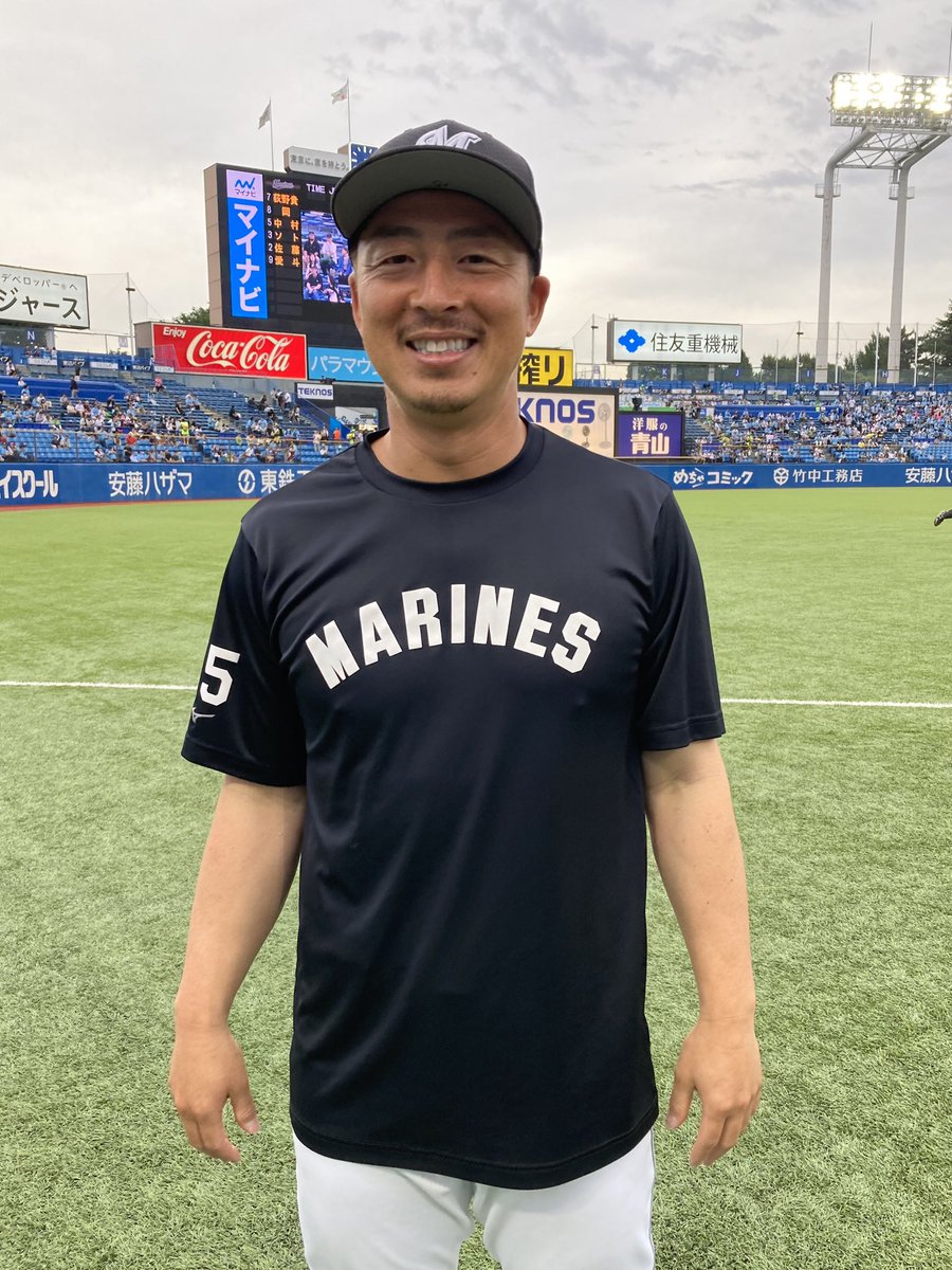 chibalotte_pr's tweet photo. 明日の予告先発は #美馬学 投手！ 「チャンスをいただいたので全力で投げるだけです。いい結果が出るように、チームの勝利に貢献できるように、頑張ります」
#chibalotte #広報 https://t.co/xyyVU3ZPfA