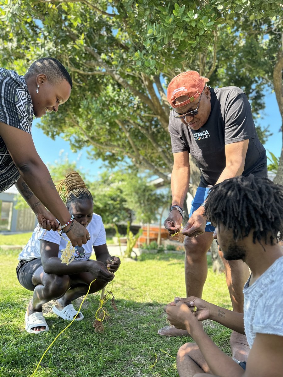 Last week, <a href="/JerryMangena/">Jerry Mang'ena</a>  and HusnaAmimu attended a session organized by <a href="/newfafrica/">NEWF</a>  fellows in South Africa and we talked about our projects. A memorable evening with US Ambassador ReubenBrigety and TaraRoberts highlighted the importance of ocean conservation and community.