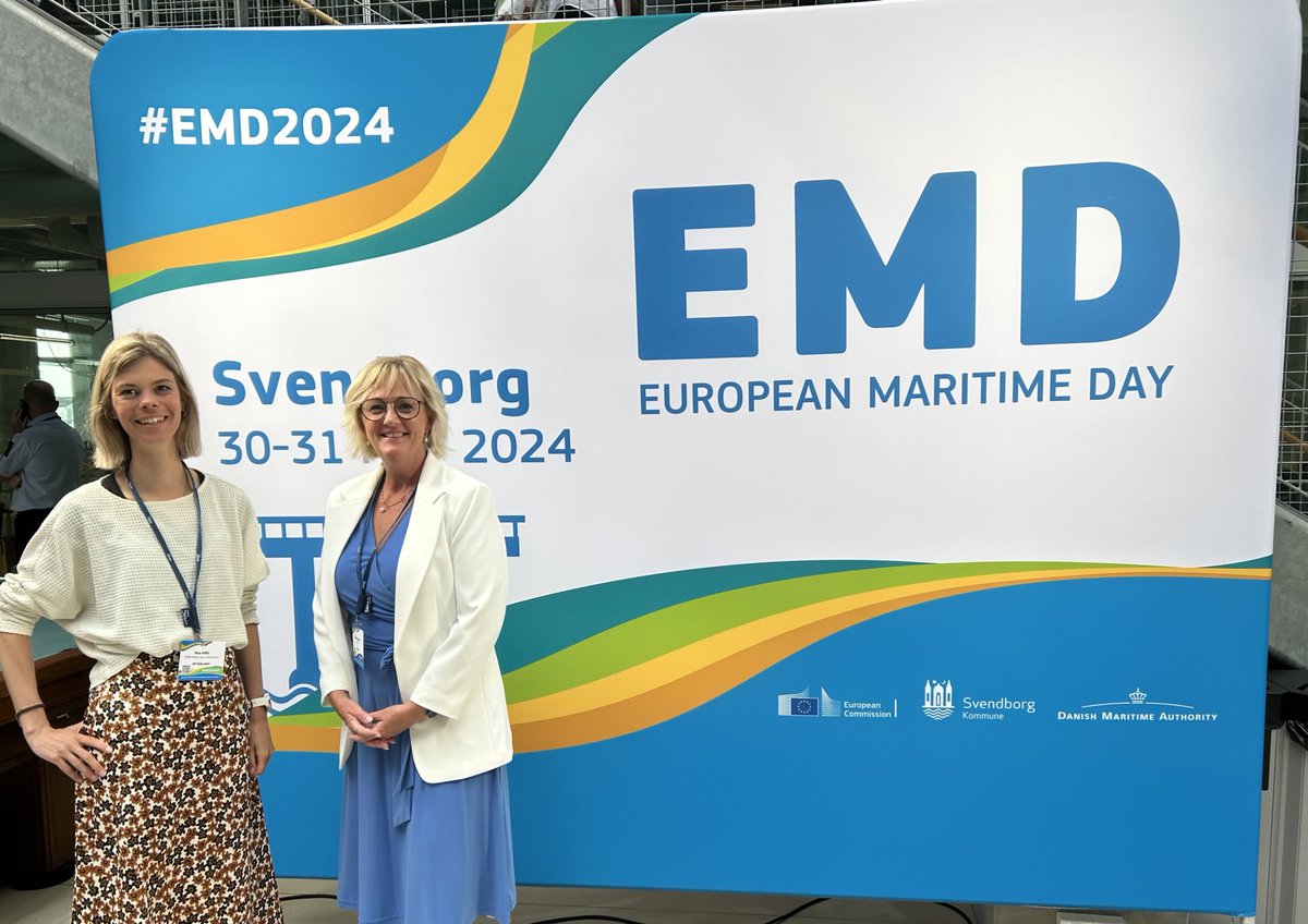 Good morning from Svendborg! 🇩🇰 

We are happy to be here for the European Maritime Days. Our NSC President, Elisabet Babic, will be speaking during an afternoon EMD Cities Network session on the restoration of our ocean and waters. 

Stay tuned to hear more from #EMD2024