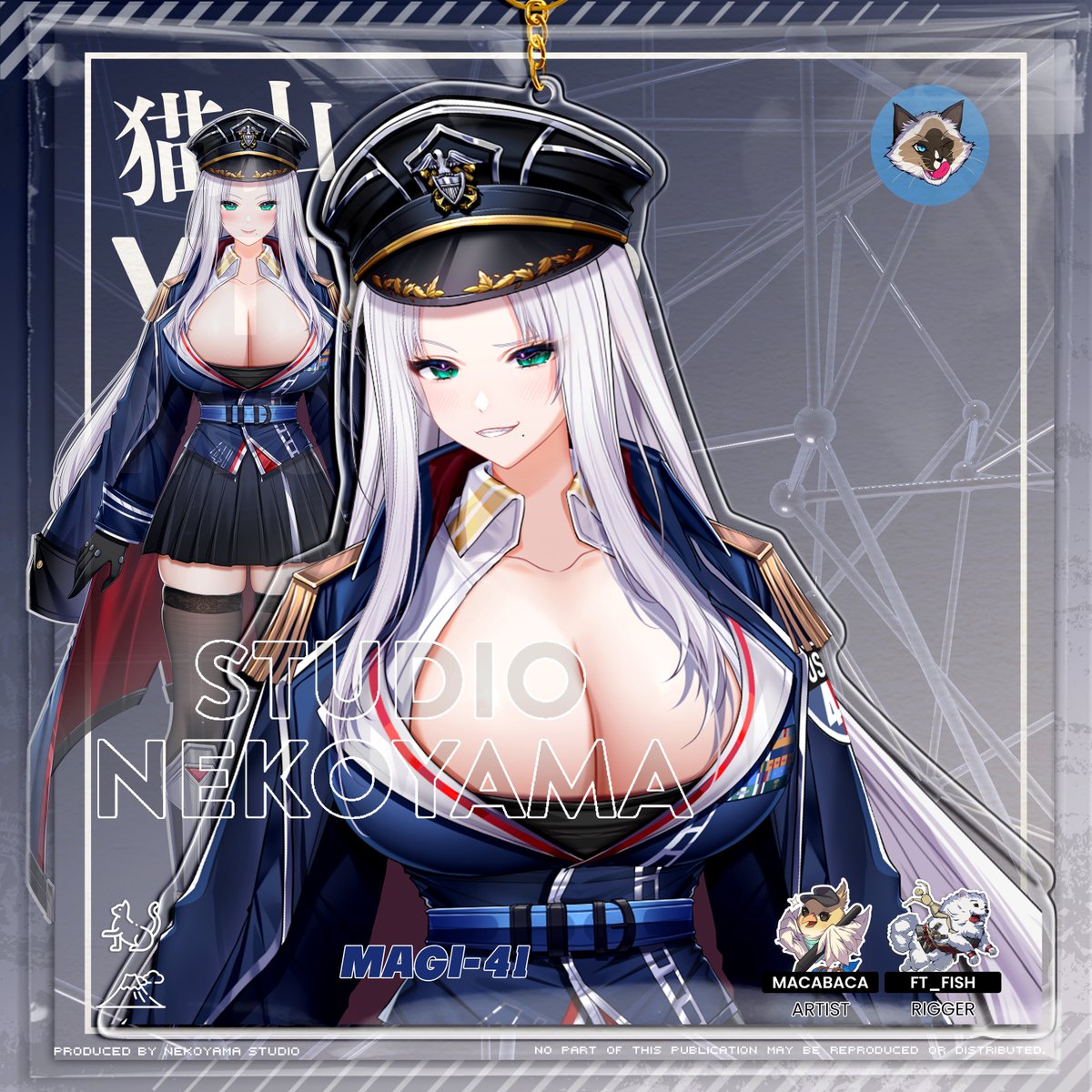 StudioNekoyama's tweet photo. Thanks @VFleetProject @Magi41VT for trusting our team again ❤️❤️

Commission open🐱🗻
https://t.co/BTuXy5fCke 
https://t.co/TbQM6DRrid 

#Live2D #VtubersUprising #VTuberEN #VTUBERDEBUT #vtuber #vtubercommission https://t.co/KzFmtGru5b