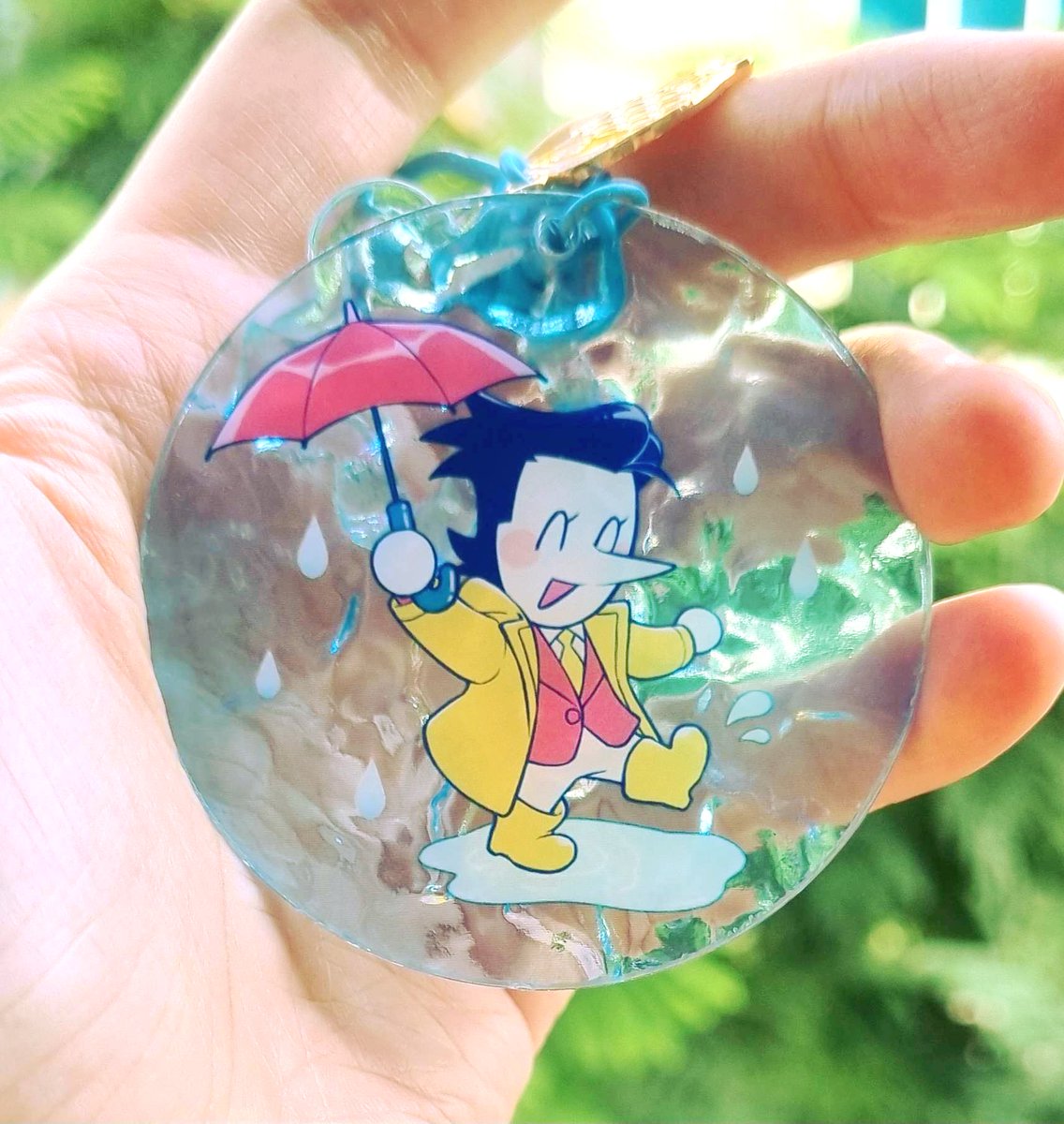 water ripple keychain 💦💦💦