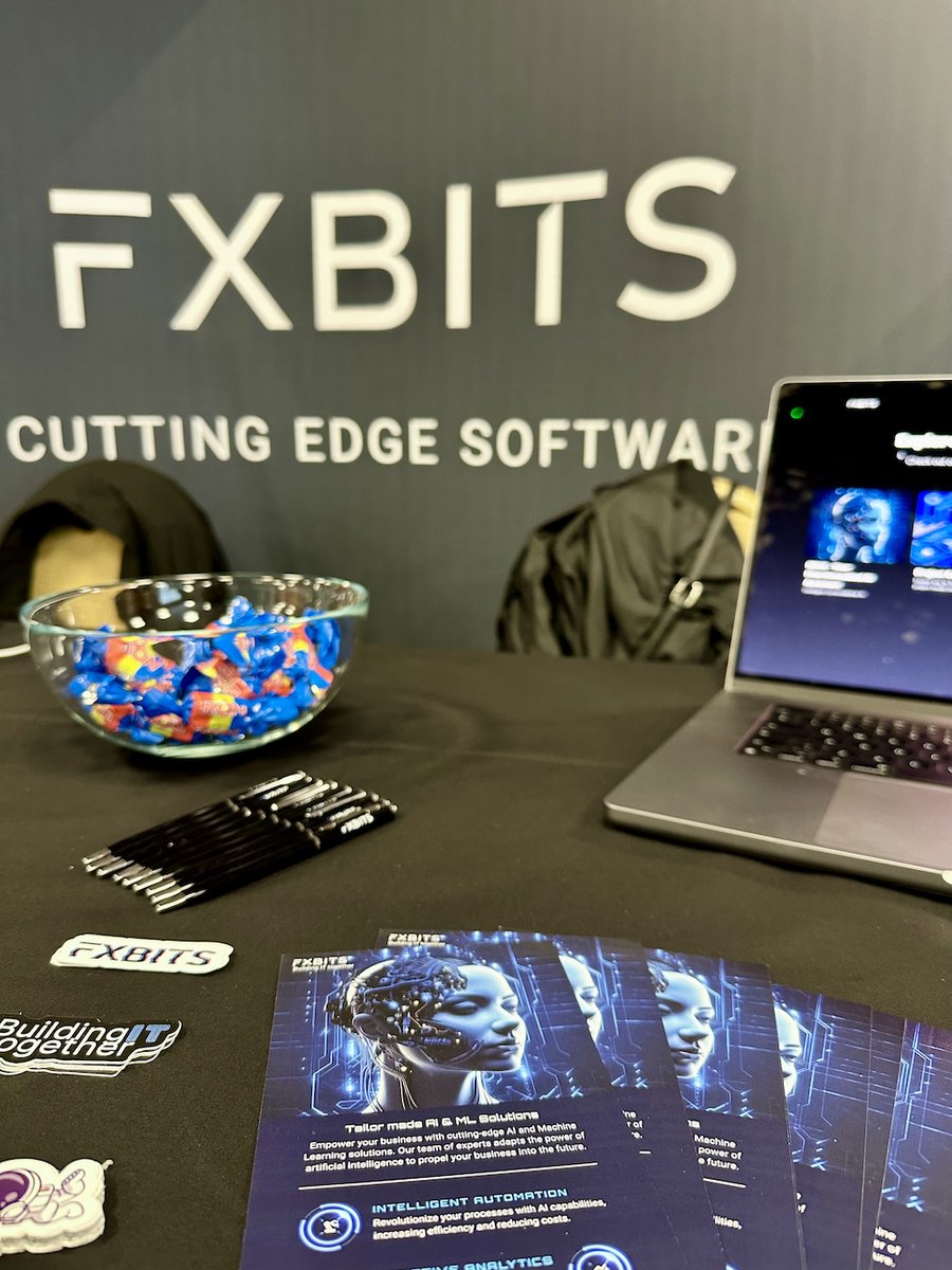 fxbitsio's tweet photo. 🚀 FXBITS has arrived in London for the AI World Congress! 🌐✨ We're setting up our booth and can't wait to show you our cutting-edge AI software. Come visit us! 🤖💡

#AIWorldCongress #FXBITS #AI #London #Romania #Tech #Innovation #FutureOfAI https://t.co/cVzT6MWFAP