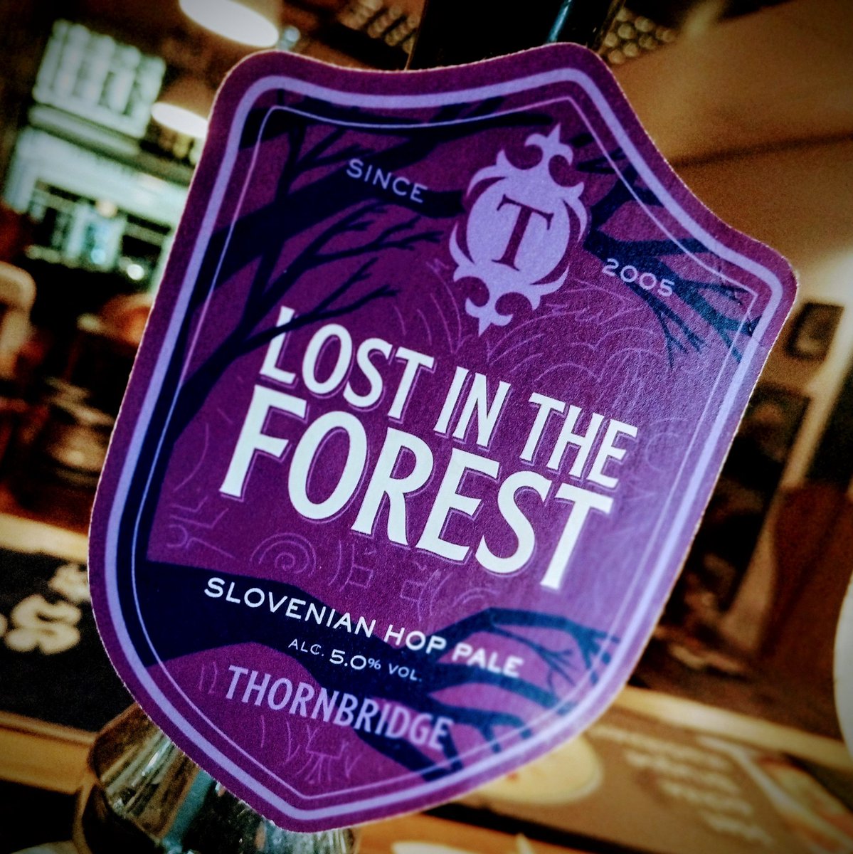 Something Slovenian from Thornbridge... Floral aromas, deceptively soft and easy drinking with a refreshing touch of grapefruit bitterness...

Open at 4pm 👍

#colwynbay #alehouse #pub