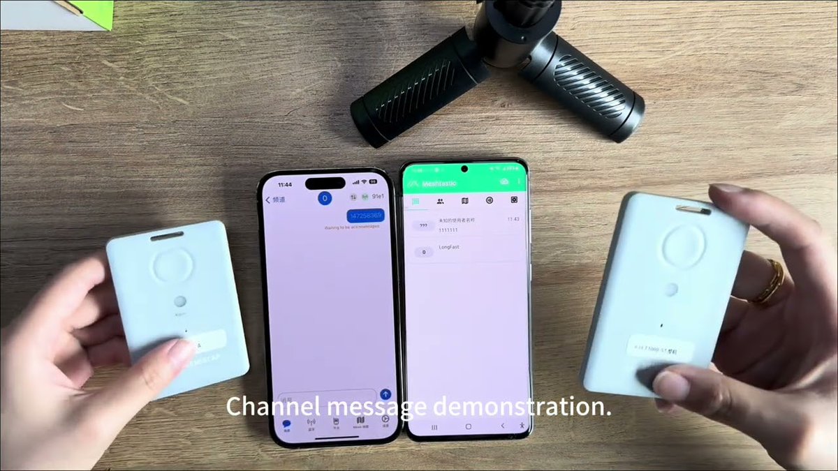 seeedstudio's tweet image. #LPWAN 📍 The SenseCAP T1000-S Tracker can be plugged into @TheMeshtastic and used as a device-level Tracker! 📱 Watch Yilin Zhuang's video for a step-by-step guide on channel messaging, OTA upgrades, and firmware updates 👇

youtube.com/watch?v=P5phiY… 

#SenseCAPT1000 #Tracker #IoT