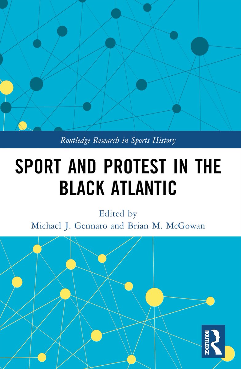 Thrilled that ‘Sport & Protest in the Black Atlantic’, ed. Michael Gennaro & Brian McGowan, has received the #NASSH2024 #SportHistory anthology book award!

Congratulations, and thanks, to the editors and to all our wonderful contributors 💐

shorturl.at/1qHPB

@tandfsport