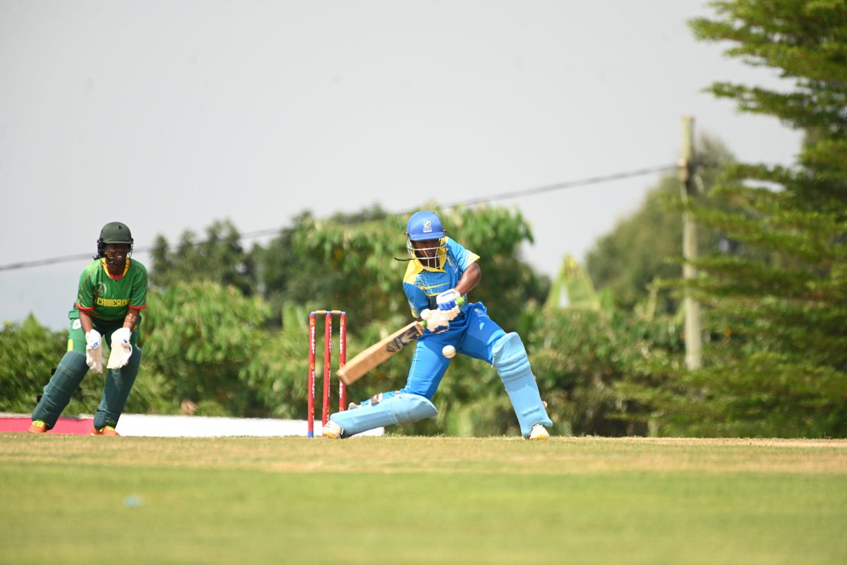 🏏 Kwibuka Cricket 2024 - Game Highlight 🏏
🇷🇼 Rwanda Women vs. 🇨🇲 Cameroon Women 📍 
Highlight:Uwase Merveille from Rwanda scores the first 50 of the tournament! 🎉
Watch live at cricket.rw/live for more 
#KwibukaCricket2024 #RwandaVsCameroon #LiveCricket #FiftyClub