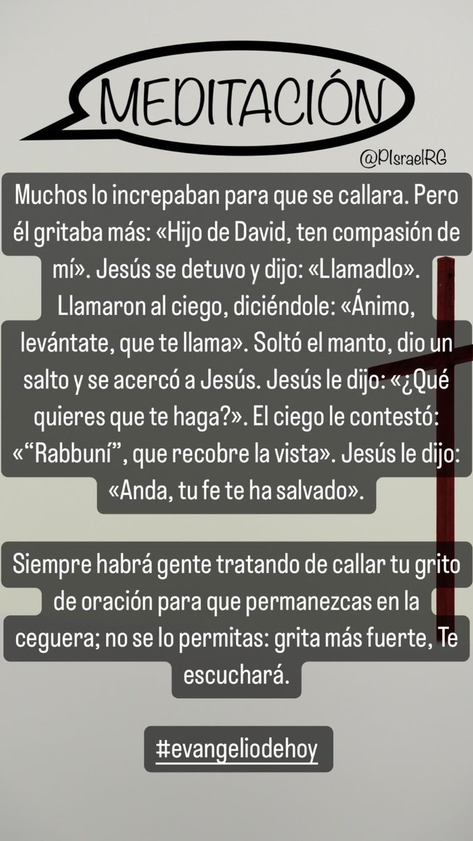 Meditación👇🏻🙏🏻. #EvangelioDelDía #EvangelioDeHoy