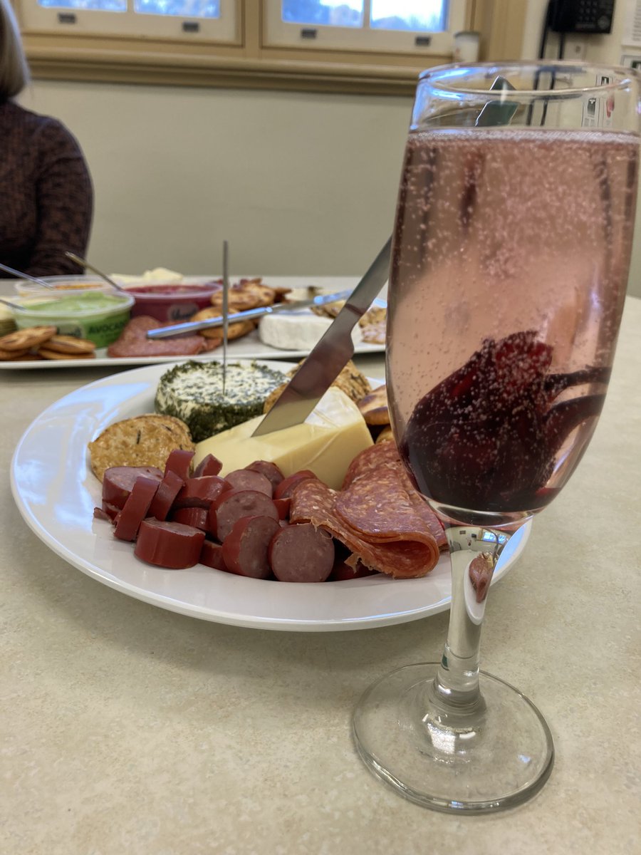 Quick little drink and nibbles before heading to see #tinathemusical