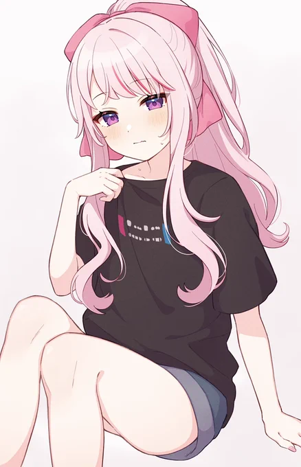 蒸し暑い… #ヒメヒナアート