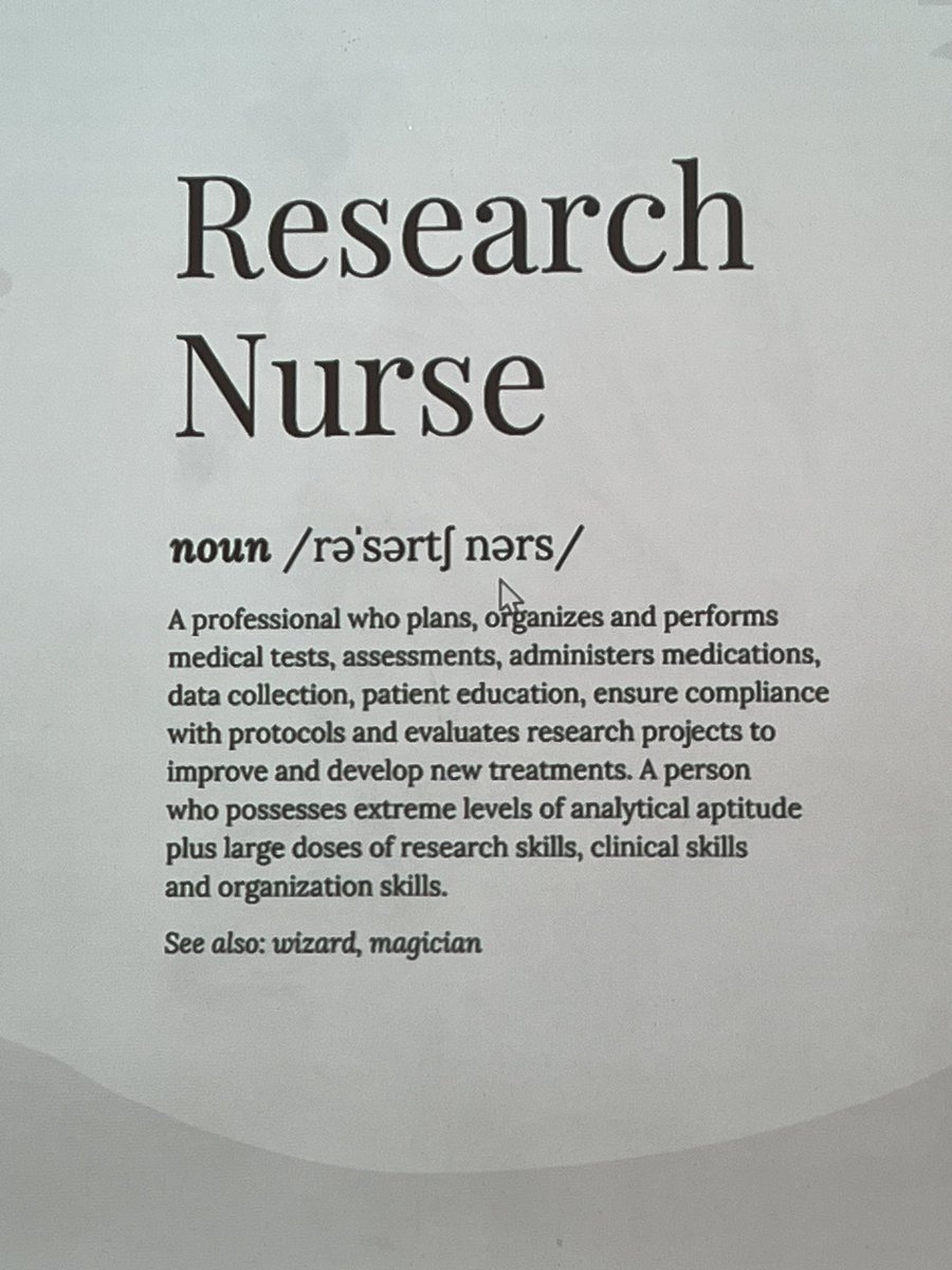 At our annual Victorian Affiliation of Research Nurses #VARN dinner. Can you add to this definition of #ResearchNurse ??