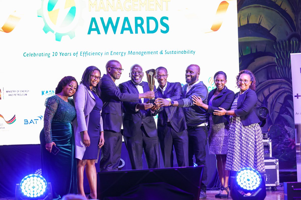 Congratulations to @MRM_Ltd - Member of @The_Safal_Group for scooping the Top Award at the prestigious @KAM_Kenya Energy Award Ceremony. MRM emerged as the winner of the Electricity Savings Award for Band I Energy Consumers. Read more: tinyurl.com/mrtj5dru #MRM #EMA2024