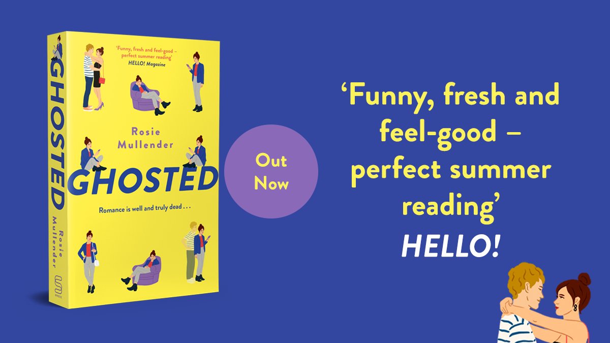 Happy publication day to @Mullies! The paperback of #Ghosted is out today in paperback! It's one of the funniest rom-coms you'll read this year, perfect for anyone who has been unceremoniously ghosted. Read it now - brnw.ch/21wKgF9