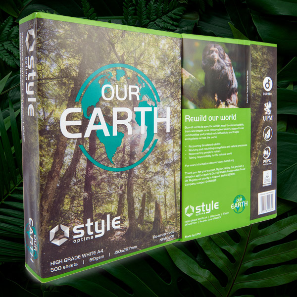 What if your copier paper helped save wildlife? With Our Earth, 20p from every ream sold supports the Durrell Wildlife Conservation Trust. Choose quality, sustainability, and a better world. #OurEarthPaper #Conservation #EcoFriendly #RichardsonsOff
