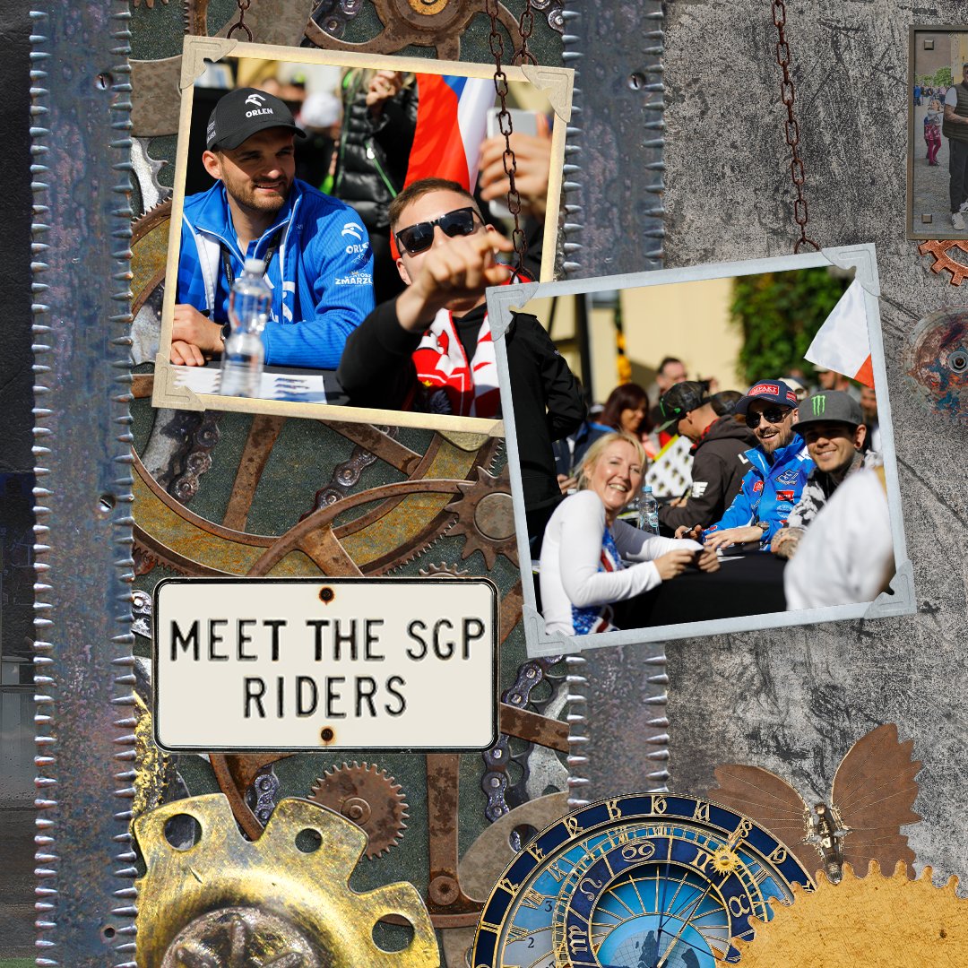 SpeedwayGP's tweet photo. The #CzechSGP is right around the corner! π
Get ready for a bumper day of fun in the #SGPFanzone and exciting action on track! π₯
Everything you need to know here π https://t.co/4o3RooljWP
#FIMSpeedwayGP https://t.co/SNIb7AxUeB
