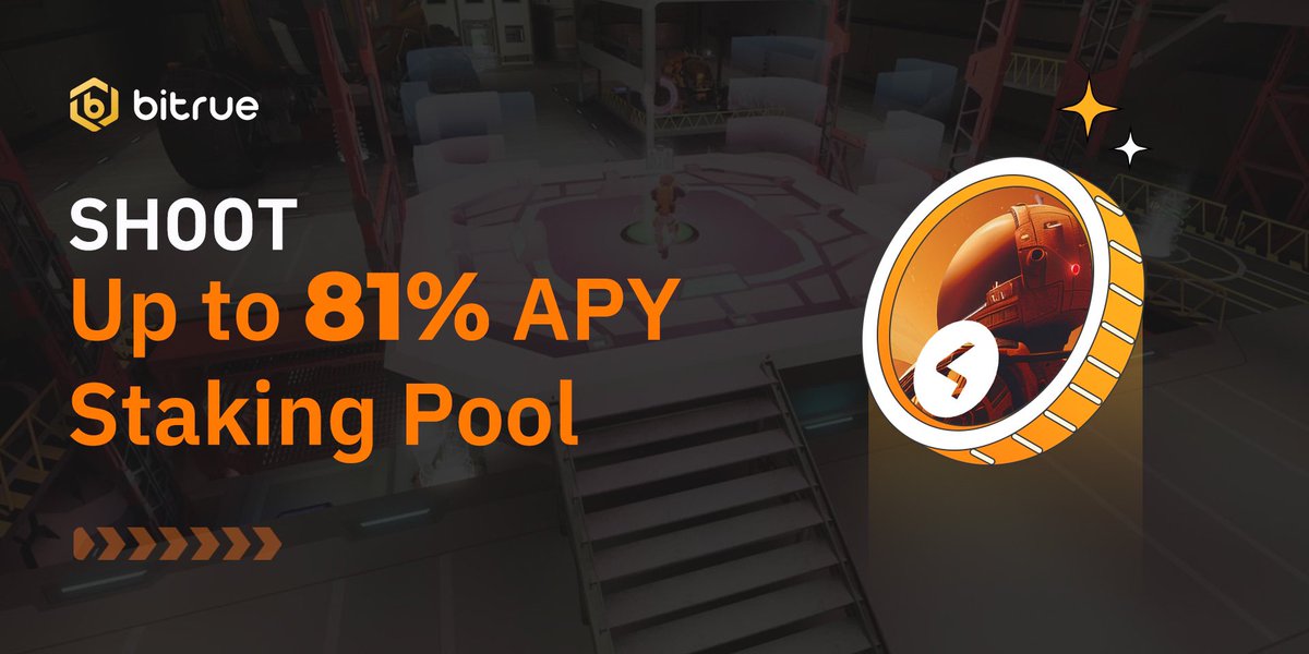 🌟 Introducing two new staking pools on #Bitrue! ⛏️ Stake $SHOOT to earn up to 81% APY in $SHOOT. @mars4_me ⏰ Starts 30th May, 9:00 UTC 💰 Earn now bitrue.com/yield-farming Details: support.bitrue.com/hc/en-001/arti…