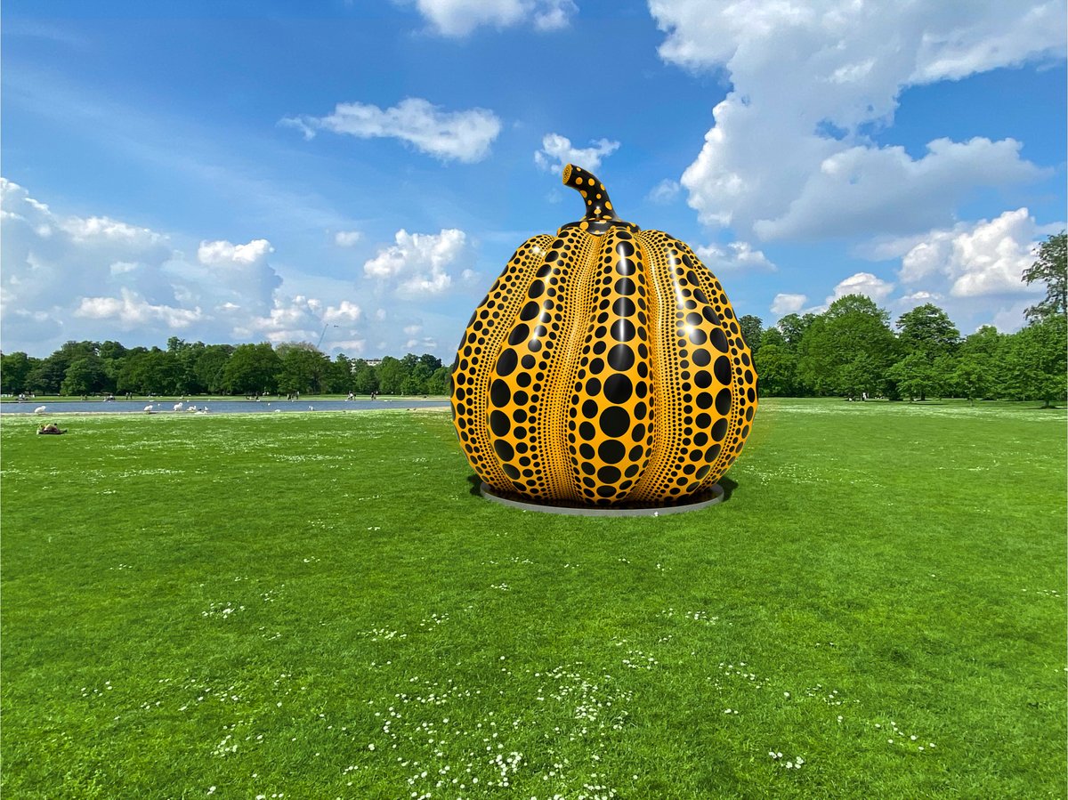 Big news: a new large-scale sculpture by #YayoiKusama will be unveiled this summer in London. <a href="/SerpentineUK/">Serpentine</a> and <a href="/theroyalparks/">The Royal Parks</a> have just announced that Kusama's tallest bronze pumpkin sculpture to date will be installed in Kensington Gardens from 9 July: serpentinegalleries.org