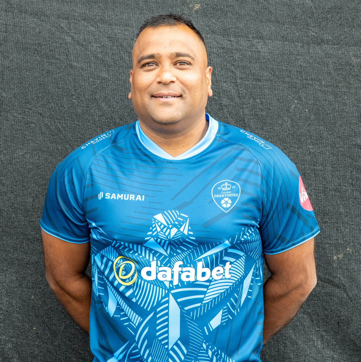 Here's @DerbyshireCCC new @VitalityBlast T20 captain! @Samitpatel21 will become the 752nd player to represent Derbyshire this evening, and the 21st to captain the T20 side...go well Samit!!!