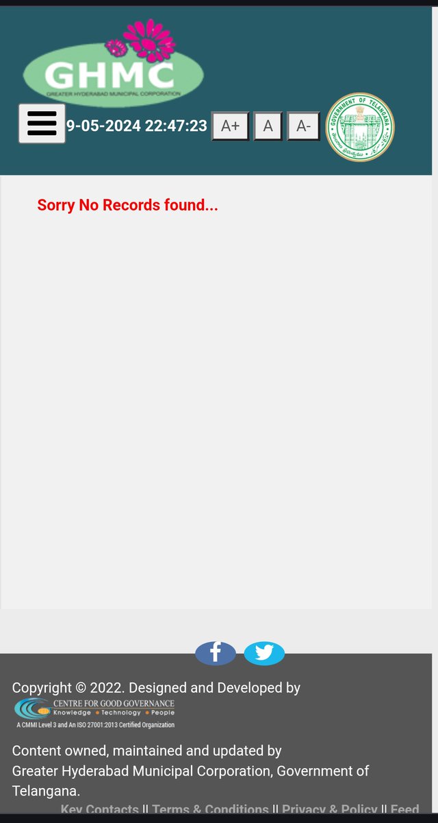 vinay_vangala's tweet photo. Dear @GHMCOnline @CommissionrGHMC I couldn't avail early bird scheme this time online due to a bug in your applications! Received reminder, when I opened it, my details were not found. Tried calling @Dc21Ghmc but no response! Team should upgraded!
@ZC_SLP https://t.co/pxz8E64Wvw