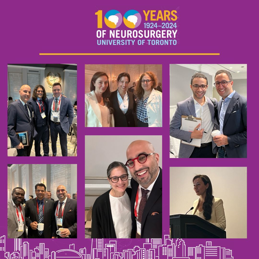 It was wonderful to connect with acquaintances from around the world, hear about the #research and initiatives shaping the field of #neurosurgery, and get to share stories and time with so many incredible people. Thank you all for helping us celebrate our #100th anniversary!