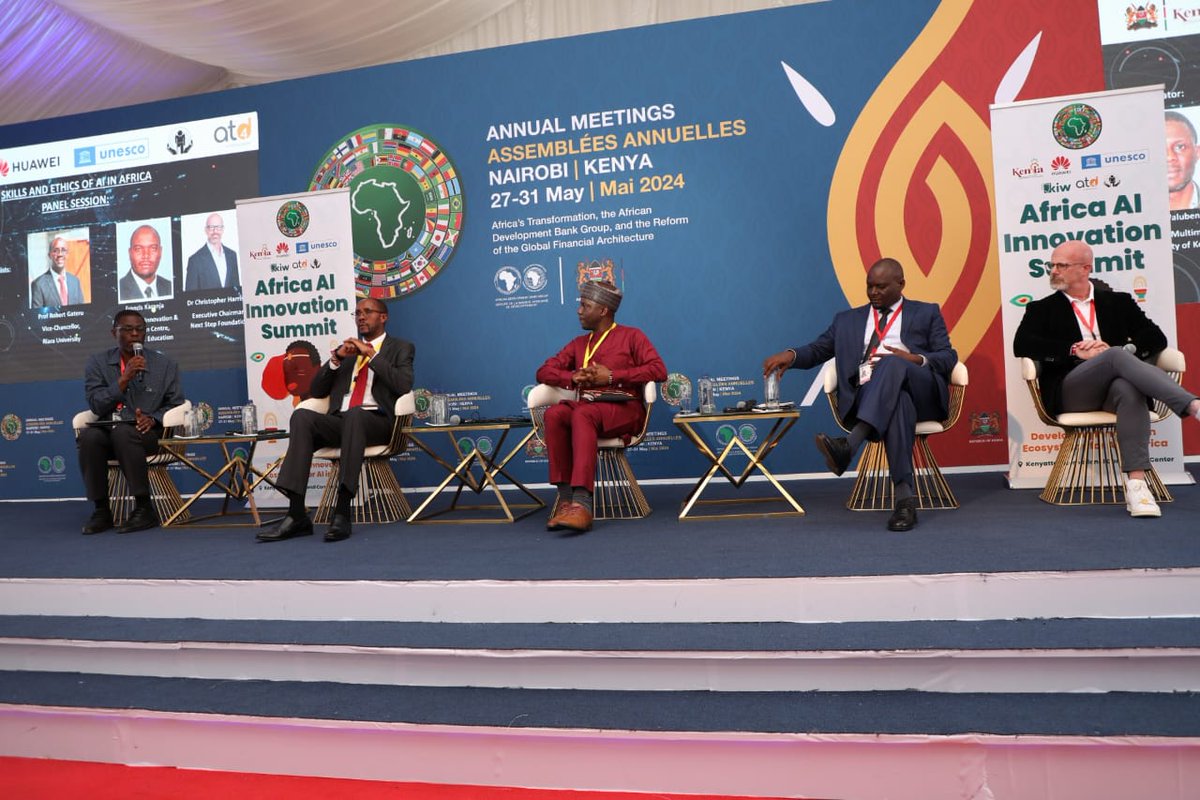 NextStepFdn's tweet photo. We are pleased to share that our Executive Chairman, Christopher Harrison, was among the panelists at the #AIInnovationSummit, part of the @AfDB_Group's 2024 Annual Meetings. 

The exchange of ideas was inspiring highlighting Africa's readiness to lead in the global #AI landscape https://t.co/NOFI2rW96H