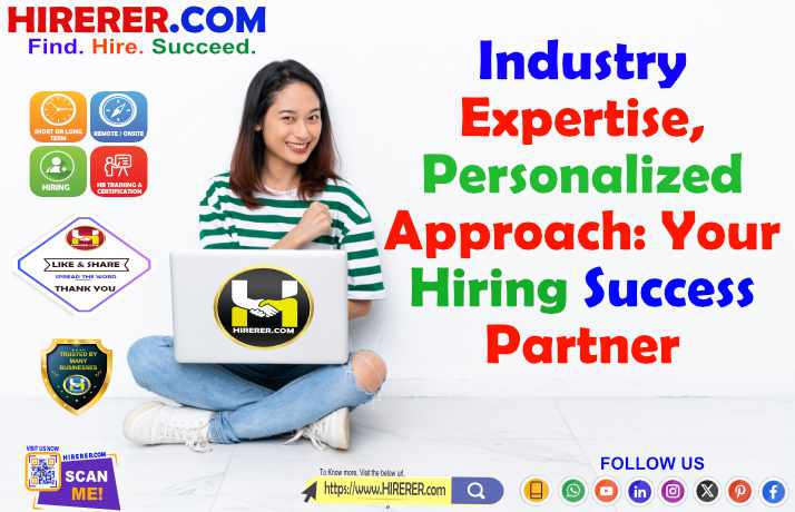 HIRERER.COM, From resumes to rockstars: We build your dream team, Focus on your dreams

visit learn.hirerer.com to know 

#hiring #recruiting #hrservices #talentmanagement #smallbusiness #startup #rentahr #OutOfJob #Hirerer #iHRAssist #smartlyhr #smartlyhiring